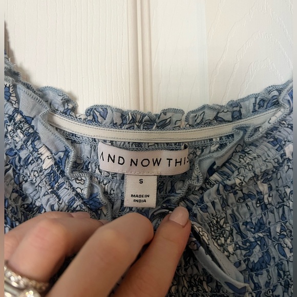 Blue Maxi Summer Dress - Picture 2 of 3